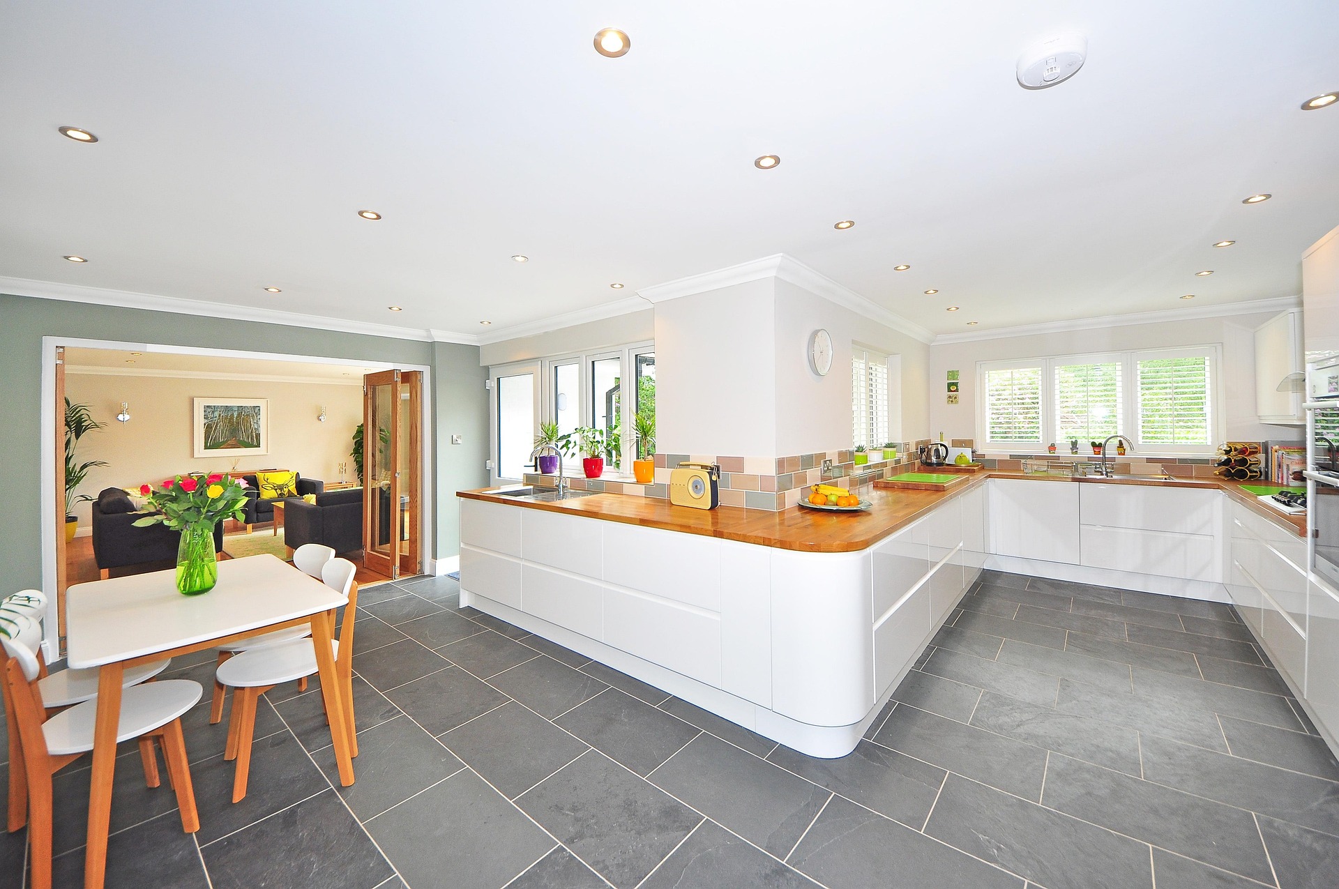 open plan
